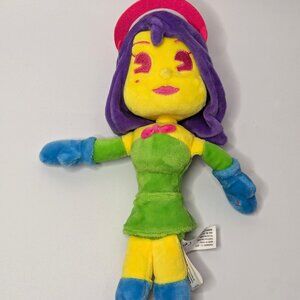 Bendy And The Ink Machine ALICE ANGEL Blacklight Beanie Plush 2019 Rainbow 9”